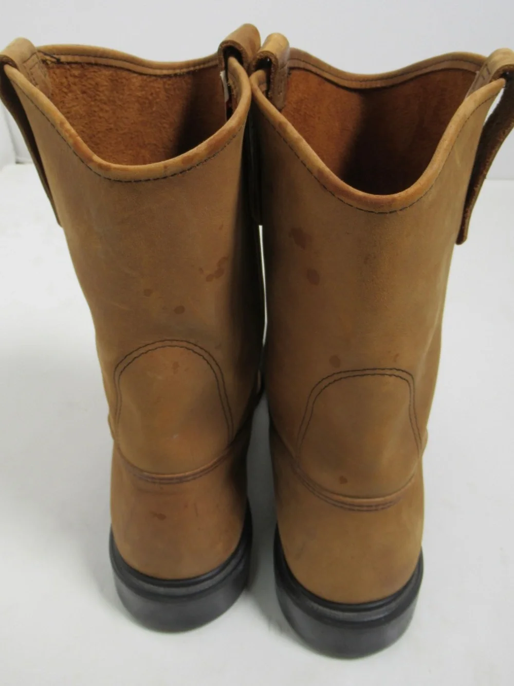 Red Wing Men's Supersole 11-Inch Soft Toe Pull-On Boot 1105 Light Brown 12 USA